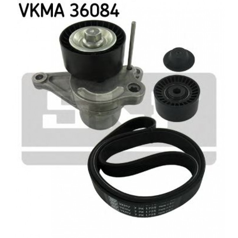 VKMA 36084 SKF Комплект доріжкового ремня